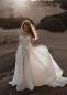 Preview: Elly exquisites Brautkleid Designer Haute Couture mit Glitzerträger #0228